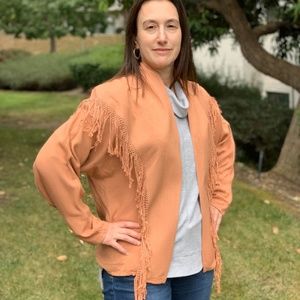 Boho Fringed Lightweight Jacket